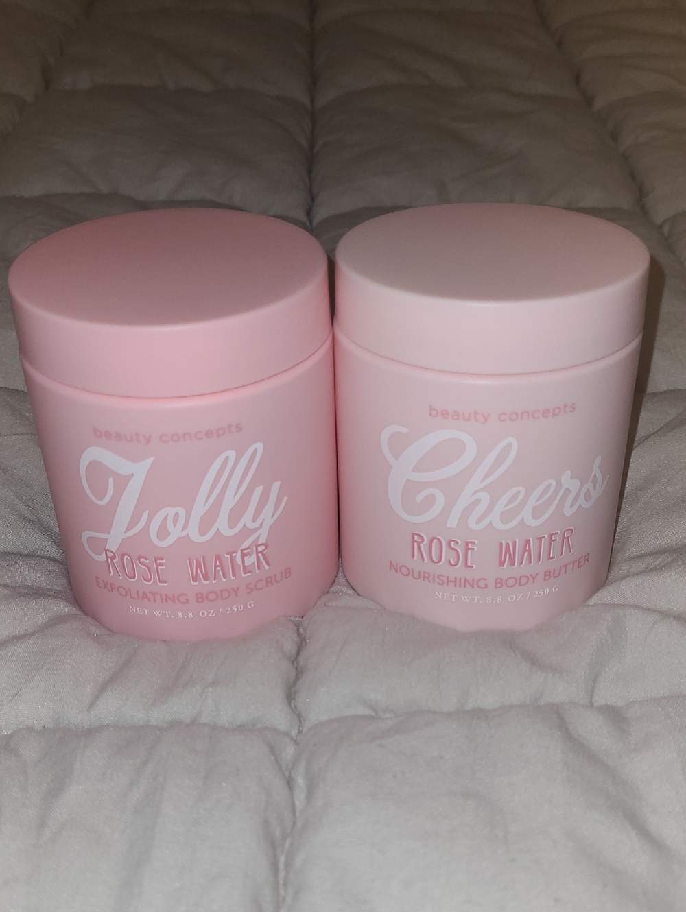 Beauty Concepts Rose Water 2 Piece Body Care Set